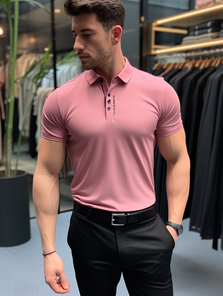 Polo Antoine - Chemise musclée